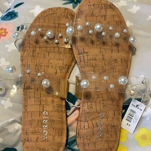 Torrid sandals, nwt